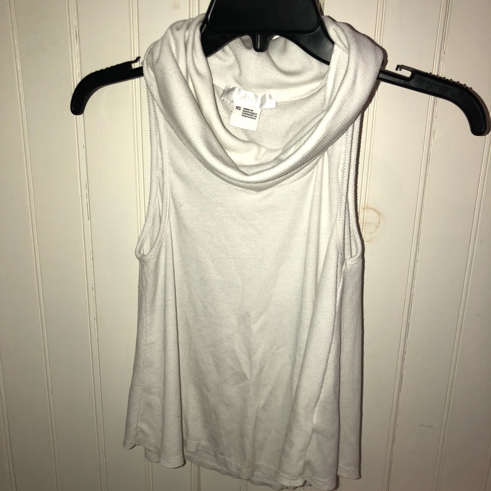 Cowneck tank top